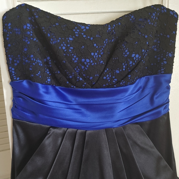 Little Black (and Blue) Dress - Picture 2 of 9